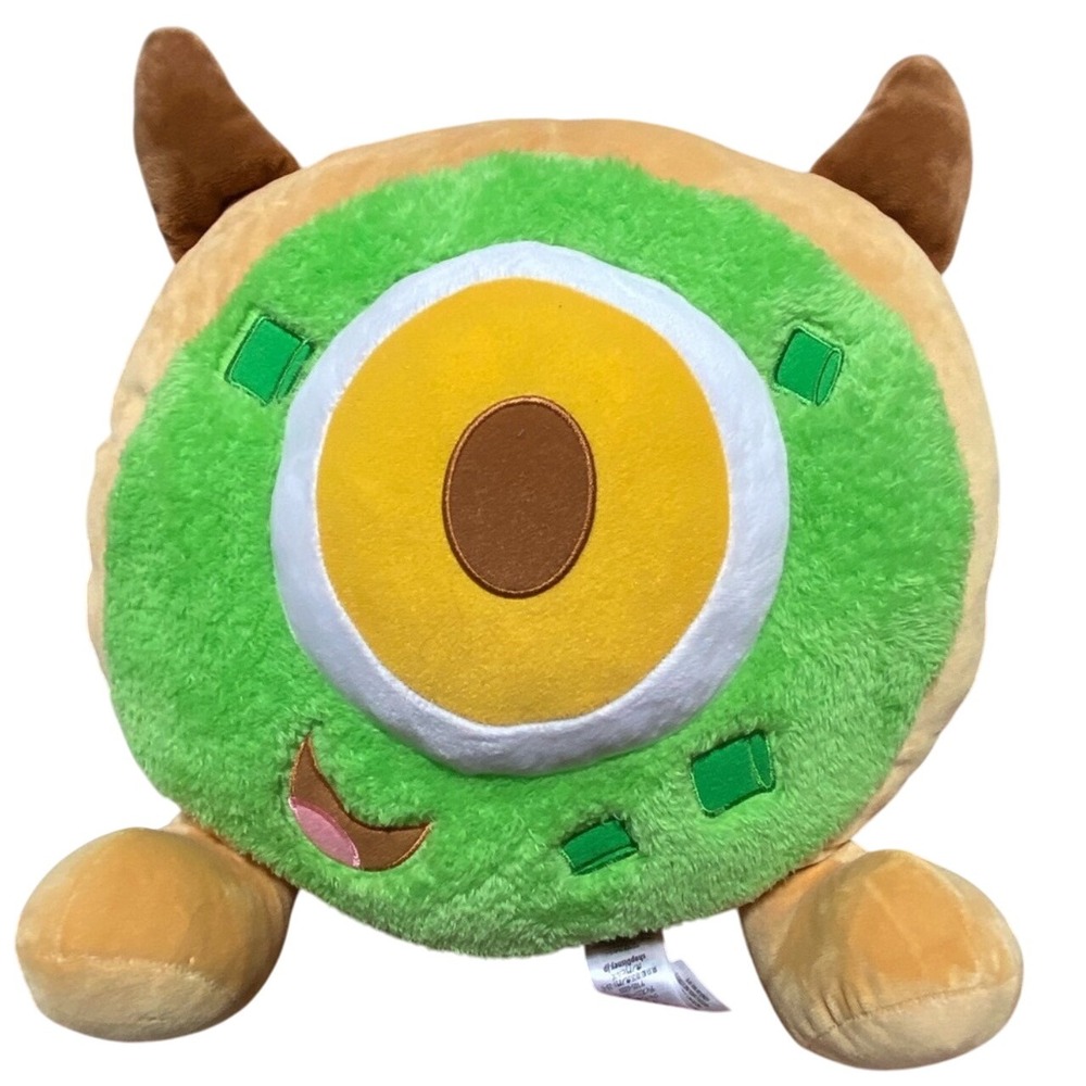 Disney Munchlings Mike Wazowski Avocado‎ Breakfast Bagel Plush Toy